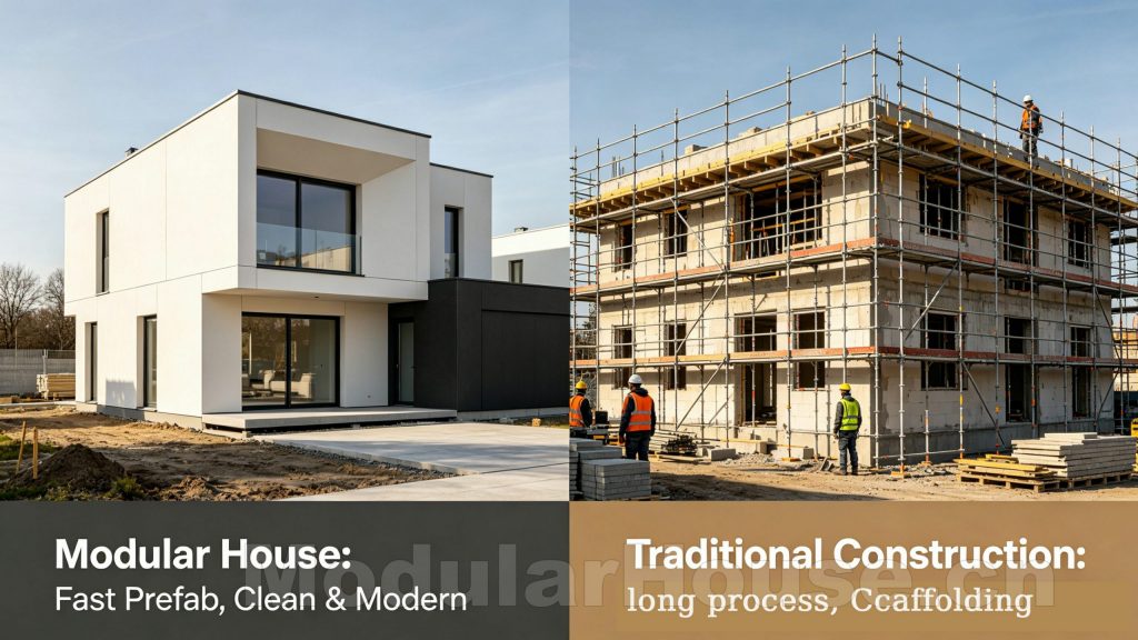 Modular House vs Traditional Construction